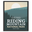 Riding Mountain National Park 'Explored' Poster, Canada Parks