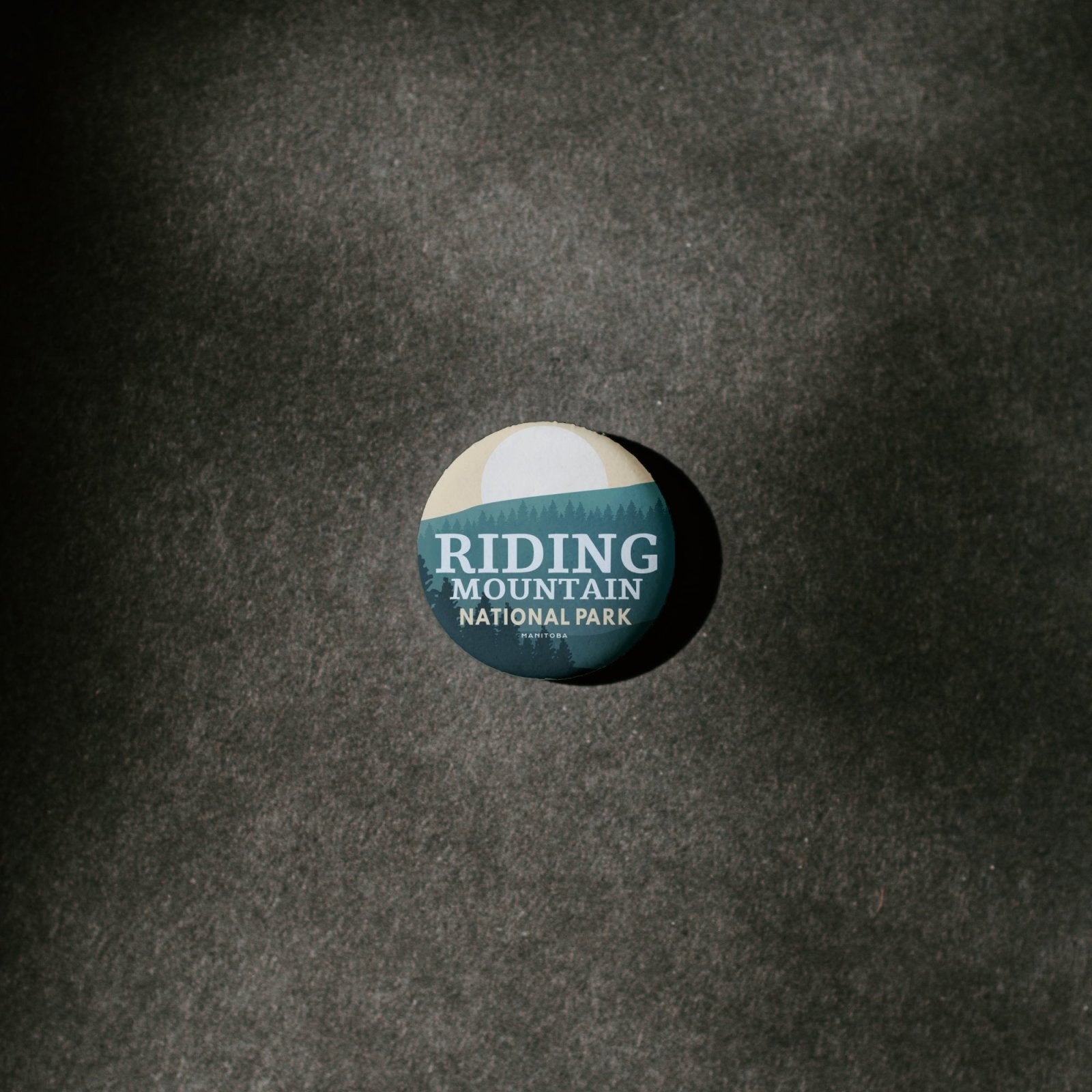 Riding Mountain National Park of Canada Pinback Button, Canada Parks