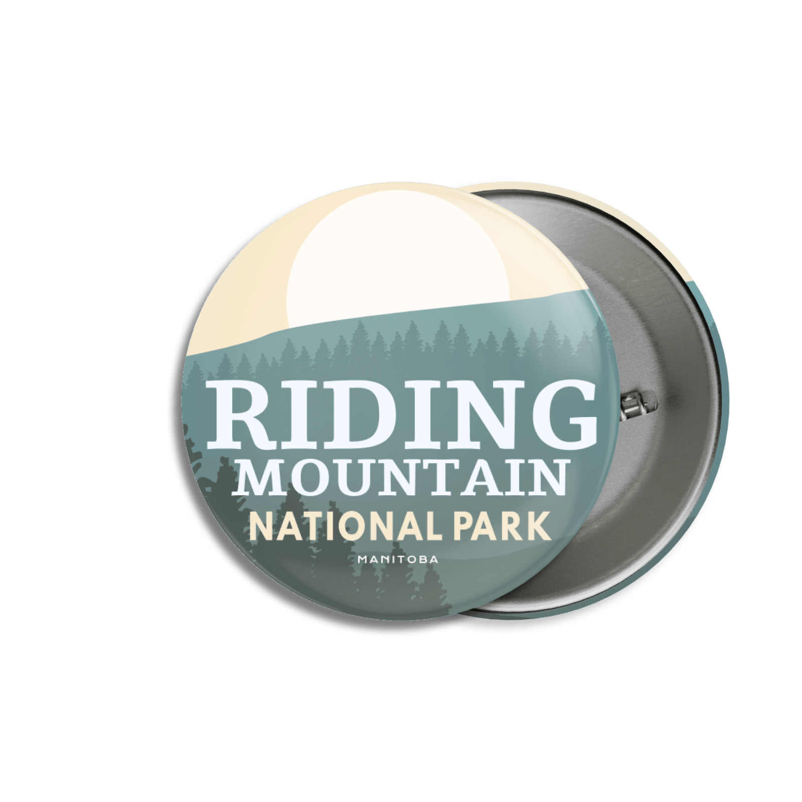 Riding Mountain National Park of Canada Pinback Button, Canada Parks