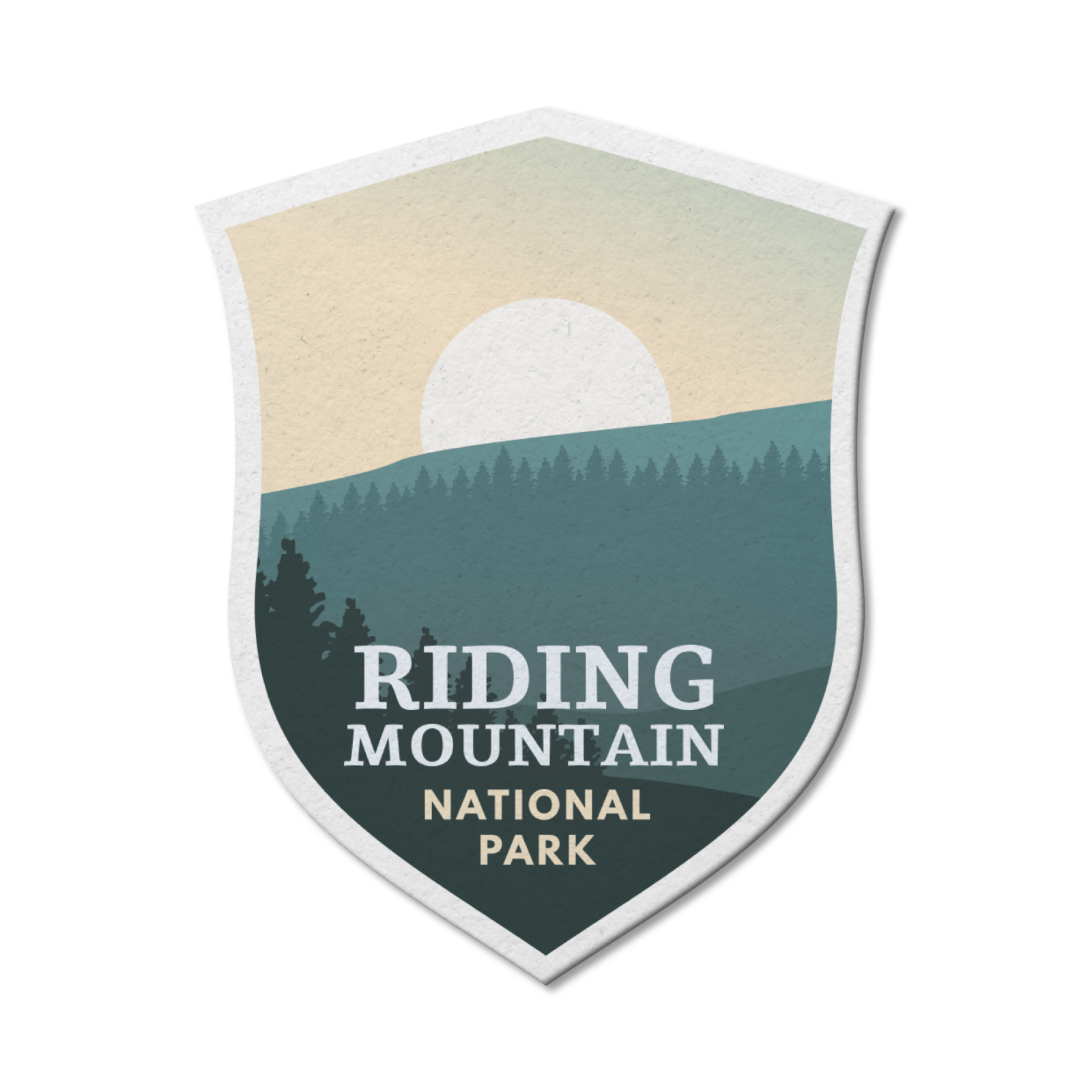 Riding Mountain National Park of Canada Waterproof Vinyl Sticker, Canada Parks