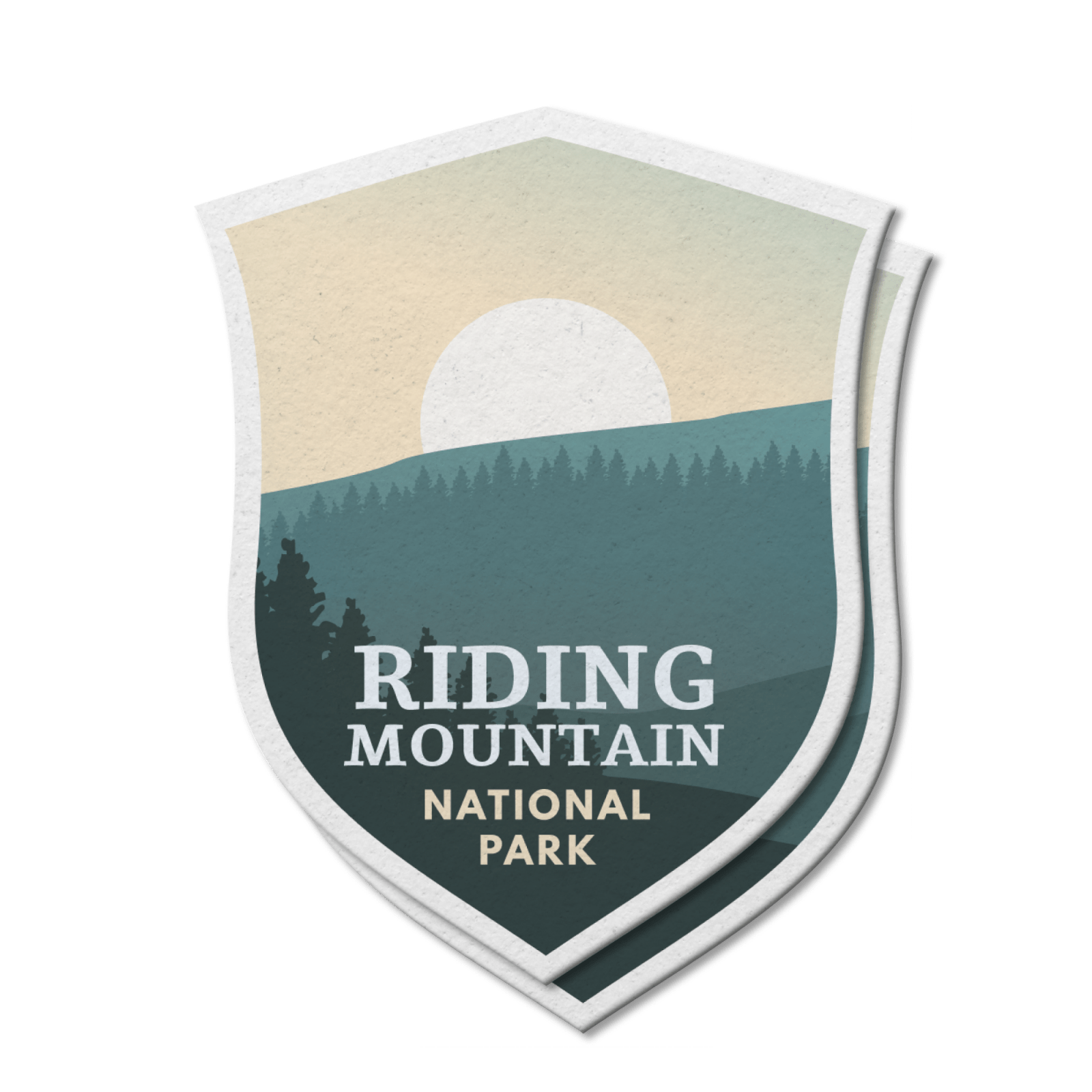 Riding Mountain National Park of Canada Waterproof Vinyl Sticker, Canada Parks