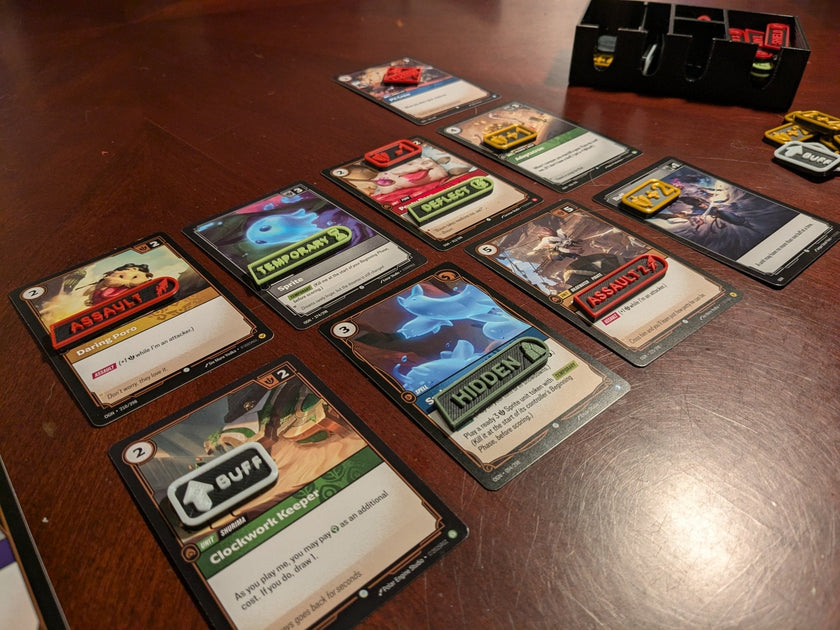 Riftbound TCG Token Set – 48 Pieces with Case (Unofficial)