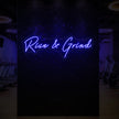 Rise & Grind Neon Sign