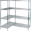 Heavy-Duty Chromate Wire Shelving