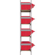 Wide Span Shelving with Jumbo Plastic Bins