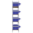 Wide Span Shelving with Jumbo Plastic Bins