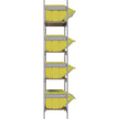 Wide Span Shelving with Jumbo Plastic Bins