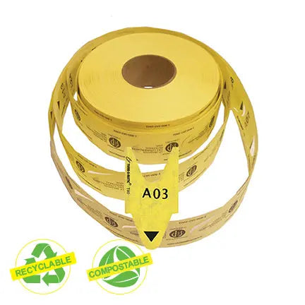 Billets alpha-numériques (3 000/rl) D80RG