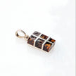 Golden Axis Pendant | Sterling Silver Baltic Amber | Tears of the Sun