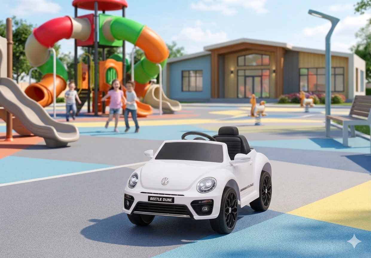 Volkswagen Beetle 12V Kids Ride On Car with Remote Control