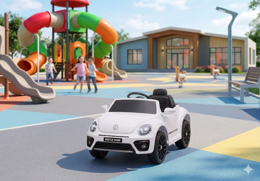 Volkswagen Beetle 12V Kids Ride On Car with Remote Control