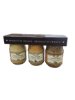 Edmond fallot- Moutarde de dijon TRIO (3×100ml) (provencale, traditionnelle, au pain d'épices)