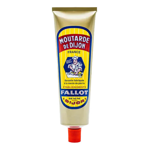 Edmond fallot-Moutarde de Dijon véritable en tube 150 gr (Mustard Tube 5.29oz)