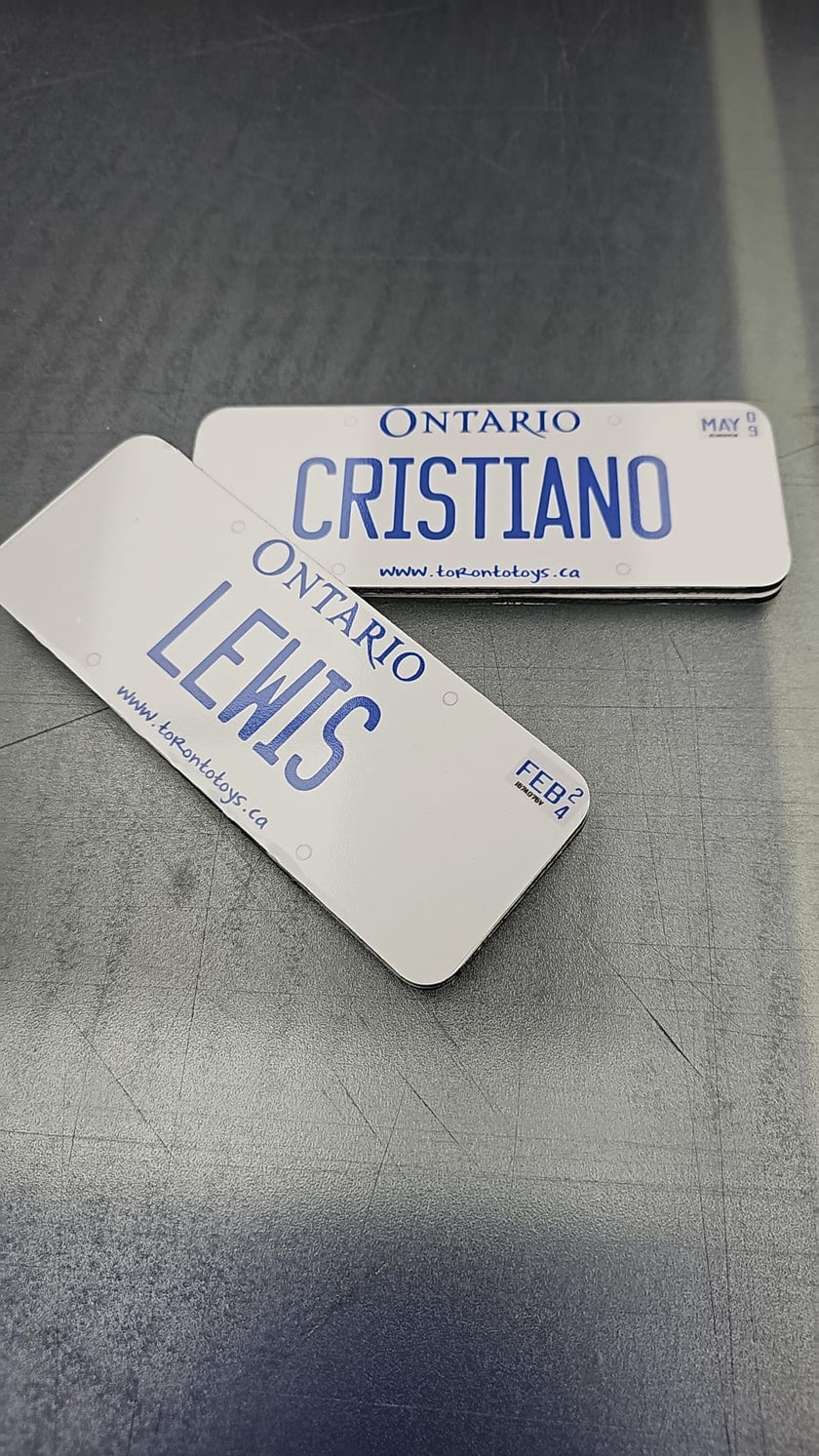 Personalized Custom License Plate for Kids Car