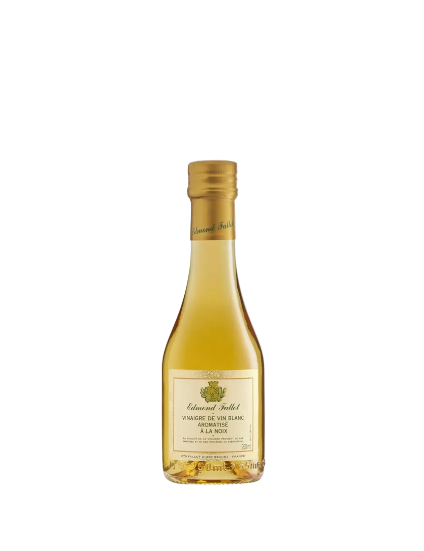 Edmond fallot-Vinaigre de vin blanc aromatisé à la noix (White Wine Vinegar Flavored with Walnuts) 250 ml