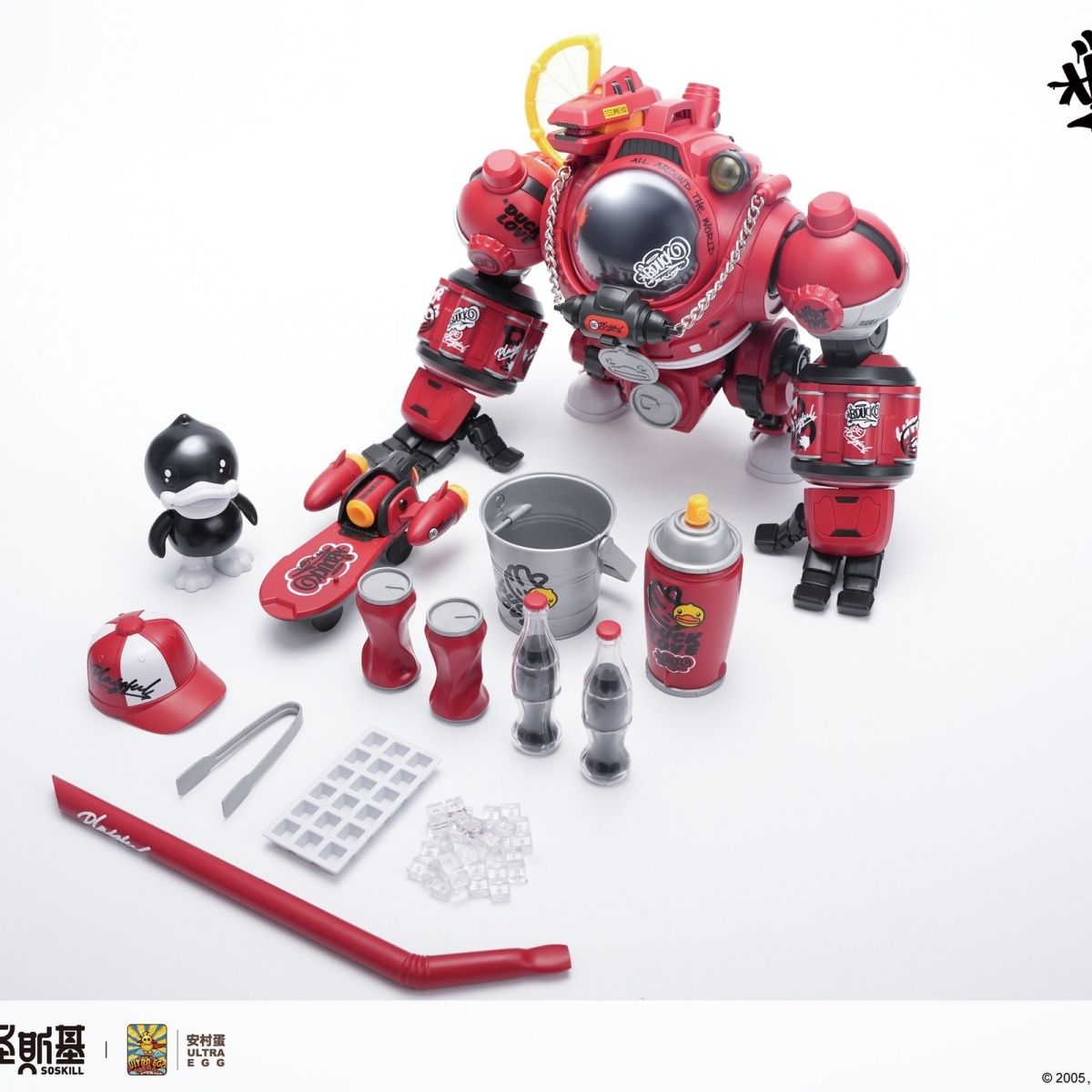 Trendy Machinery B.Duck & Cola Hiphop Duck Model Kit