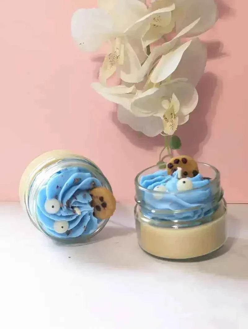 La bougie gourmande mini délice - Cookie monster