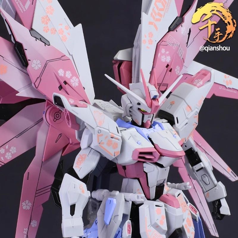 Bandai MG 1/100 Freedom Gundam 2.0 Custom Sakura Macaron Painted
