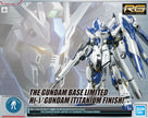 Bandai Gundam Base Limited RG 1/144 Hi-Nu GUNDAM Titanium Finish