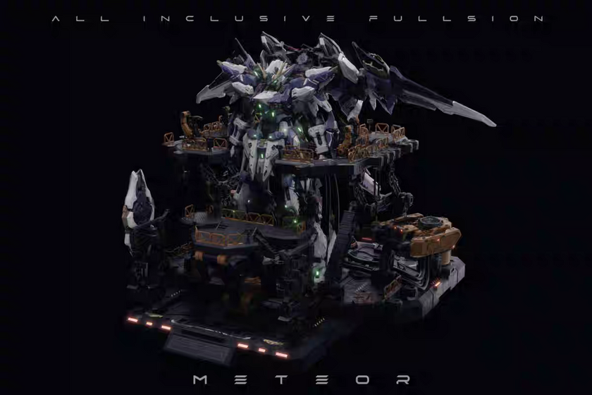 Vientiane Fusion TMS 1/100 Meteor Metal Frame Model Kit