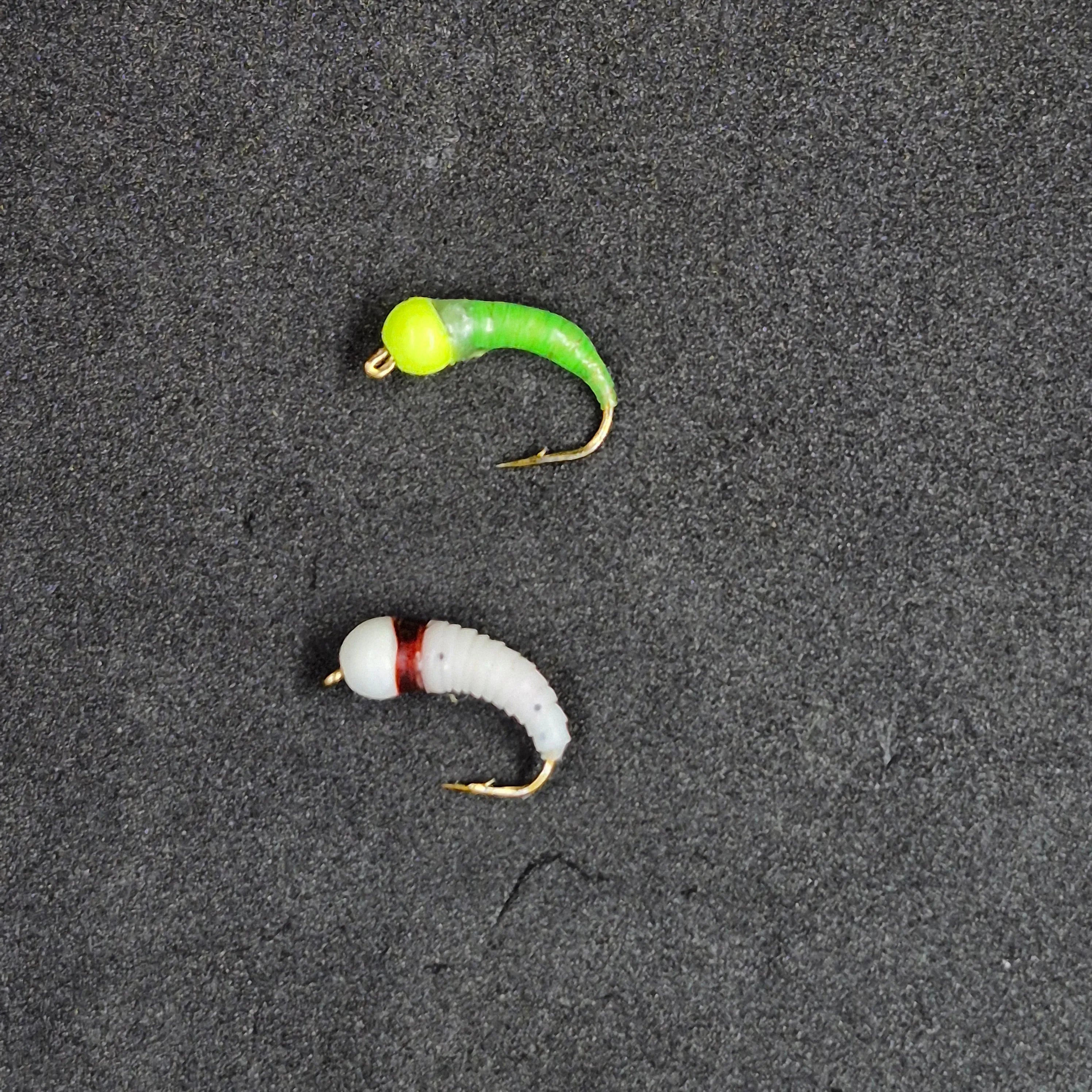 🍁Tom's Ice Hard Nibbles Tungsten Ice Bugs 2/pk