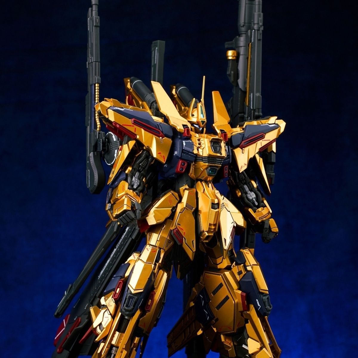 Shenma 1/100 Golden Samurai Warrior Metal Frame Model Kit