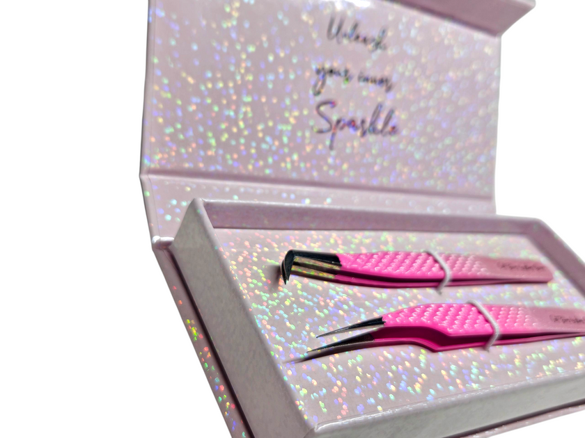 Angled Precision Tweezer
