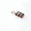 Golden Axis Pendant | Sterling Silver Baltic Amber | Tears of the Sun