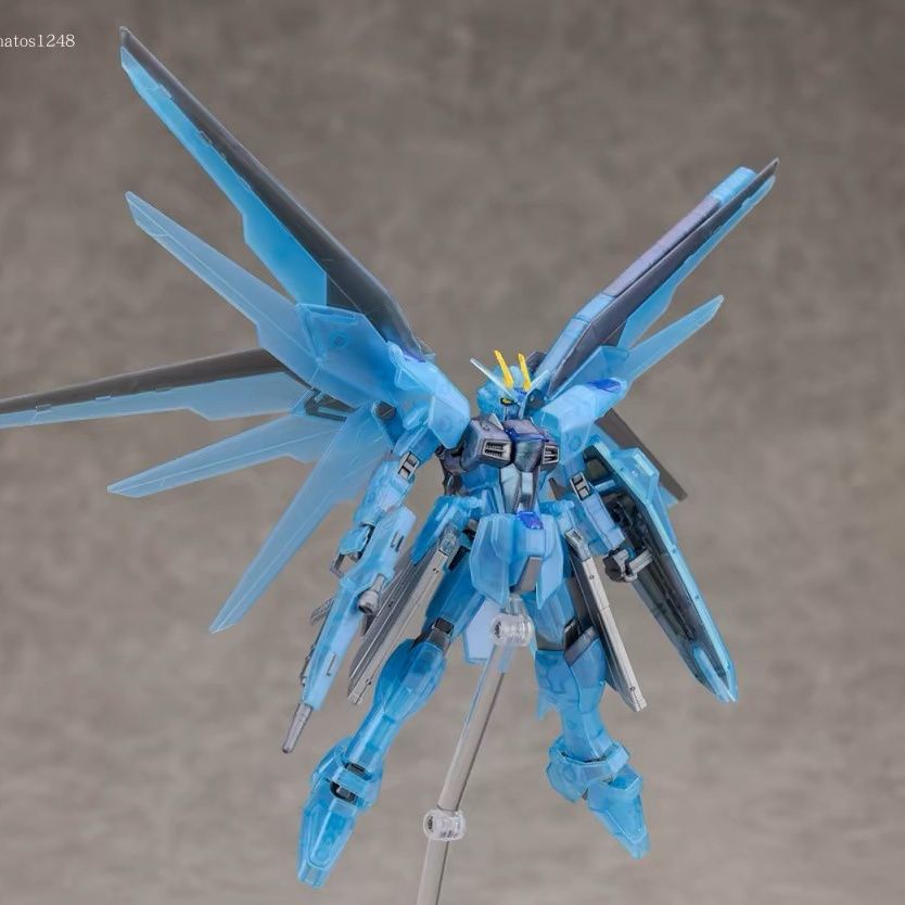 Bandai Limited SEED FREEDOM OST Freedom Gundam Polarized Clear Edition with Takanori Nishikawa CD