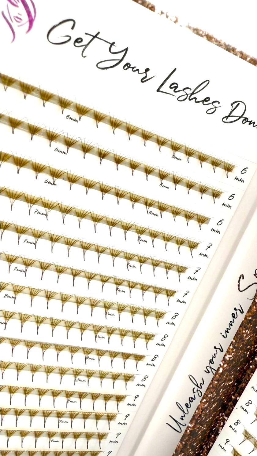 5D Brown Pro-Made Fans 0.07mm