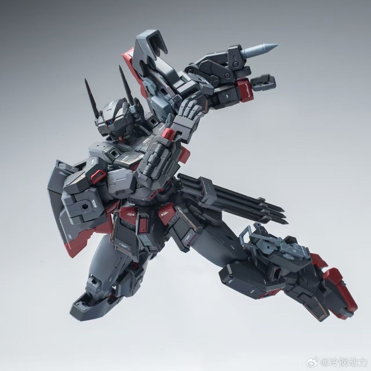 Cold Steel Power 1/100 Third Knight Famine (Black Rider) Premium Die-Cast Inner Frame Model Kit