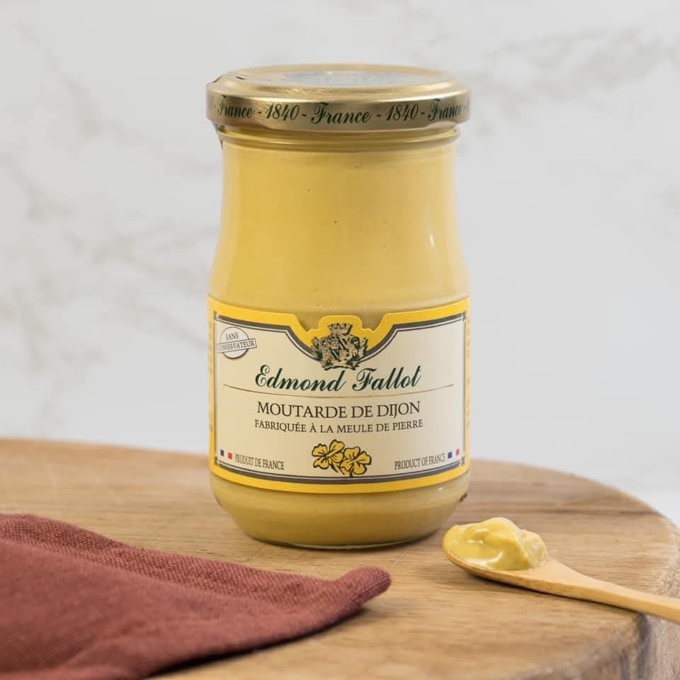 Edmond fallot-Moutarde de Dijon traditionnelle (Traditional Dijon Mustard) 210 ml