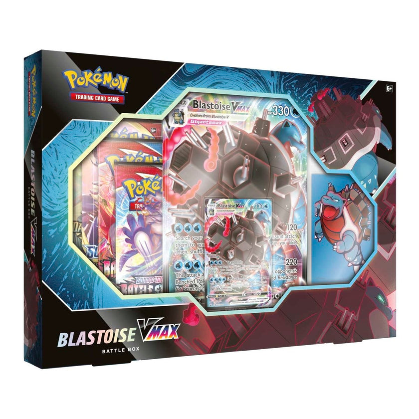Pokémon Blastoise Vmax Battle Box