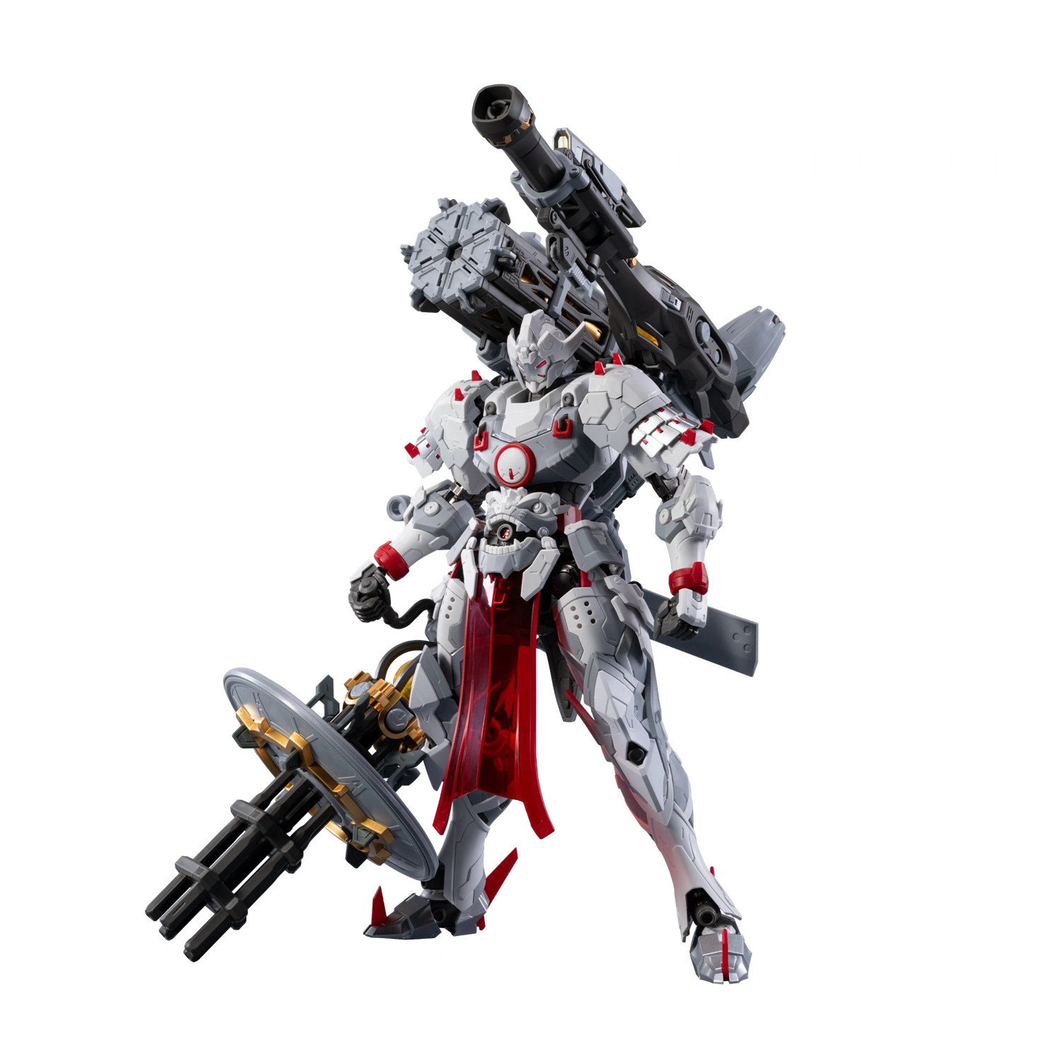 Motor Nuclear MNP-XH13 Wei Yuan Shi Cannon Spec Metal Frame Model Kit