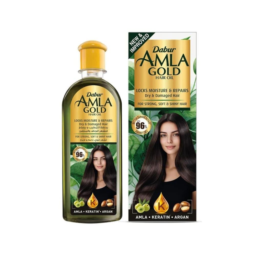 Dabur Amla Gold Hair Oil 300ml - زيت أملا الذهبي للشعر