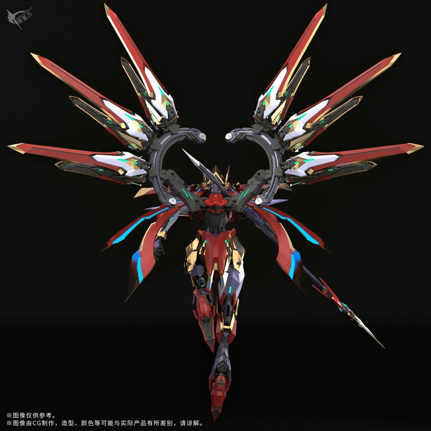Zero Gravity Blood Blade Nezha Metal Figure