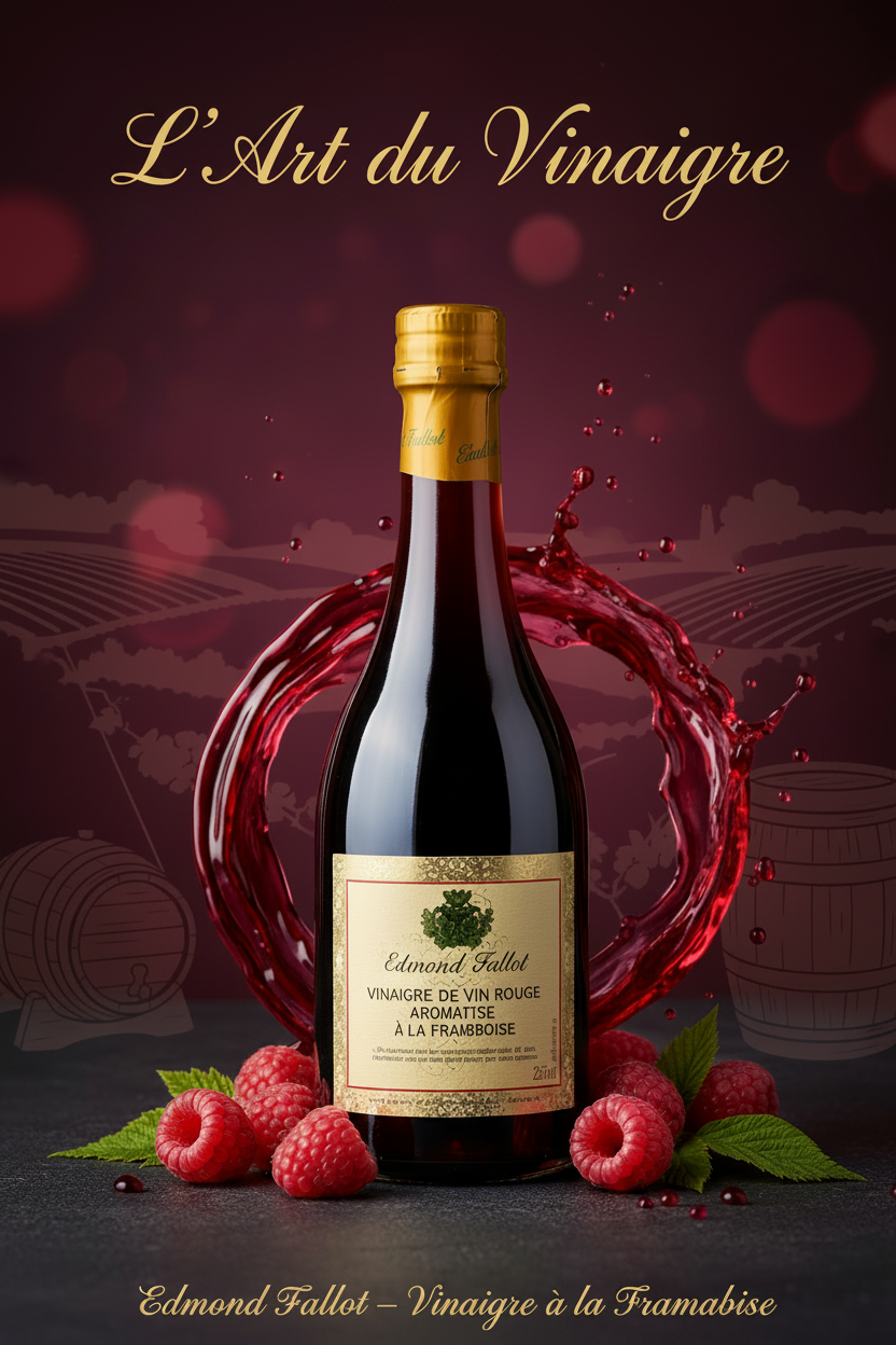 Edmond Fallot — Raspberry Red Wine Vinegar (250ml)