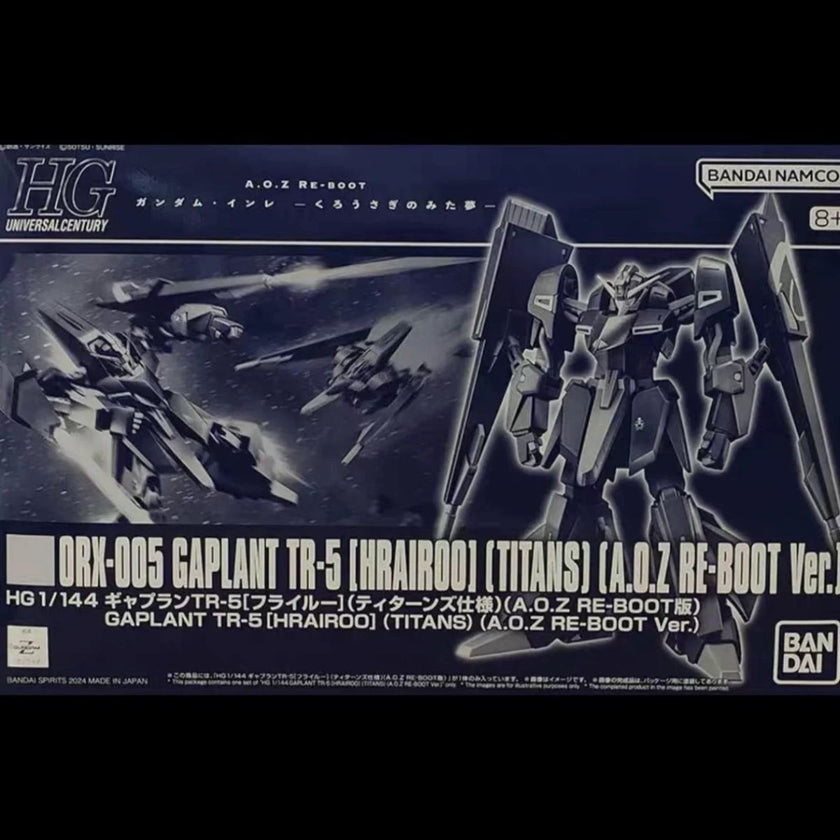 Premium Bandai HGUC 1/144 ORX-005 Gaplant TR-5 [HRAIROO] Titans [A.O.Z. Re-Boot Version]