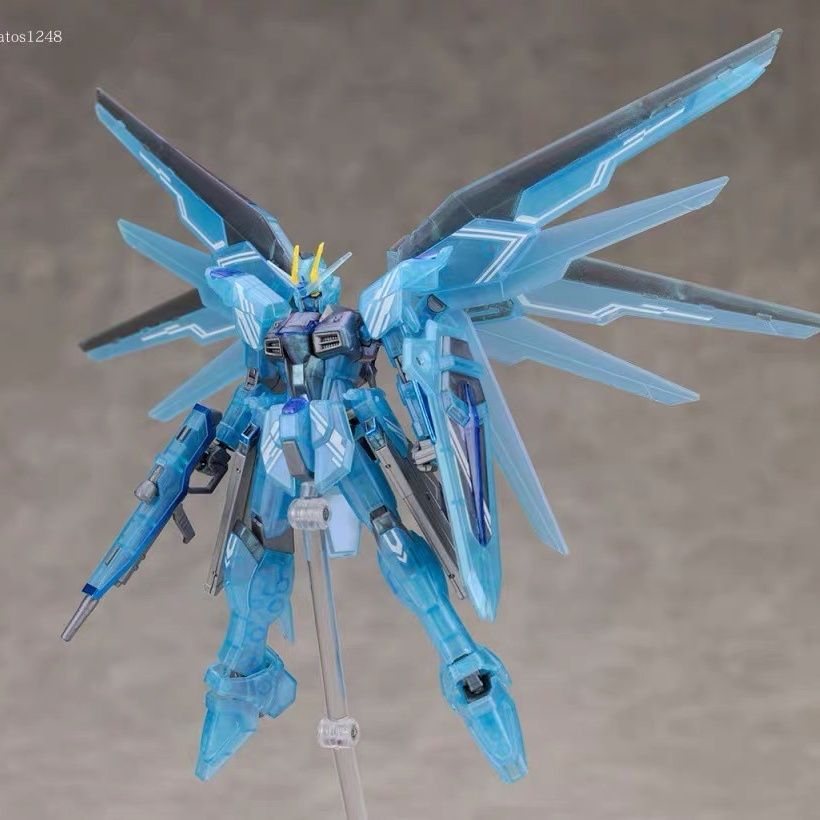 Bandai Limited SEED FREEDOM OST Freedom Gundam Polarized Clear Edition with Takanori Nishikawa CD