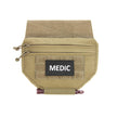 Drop down velcro utility pouch