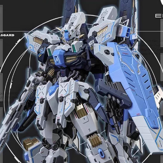 Eddas Industries 1/100 Asgard Metal Frame Model Kit