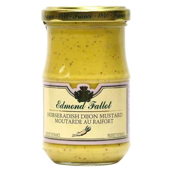 Edmond Fallot — Moutarde de Dijon au Raifort  (210ml)