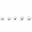 Ring - 925 Sterling Silver - Larimar