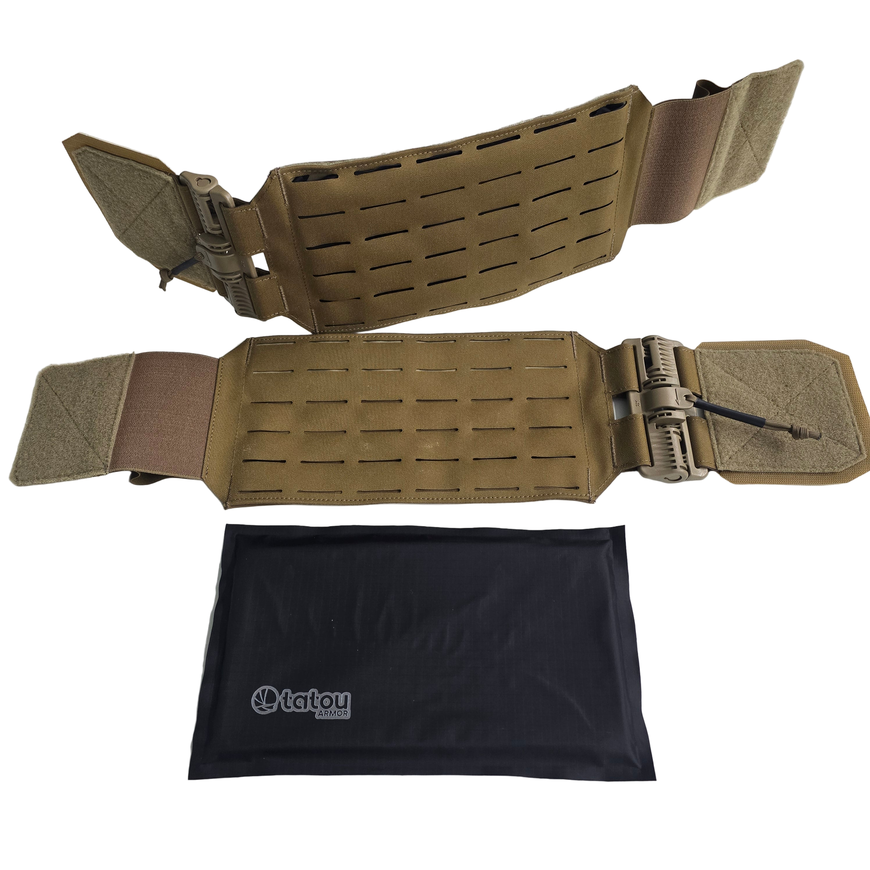 Tatou Armor Level IIIA Soft Armor Panels for Direct Action® SPITFIRE MK II Rapid Access Cummerbund®