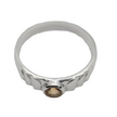 Ring - 925 Sterling Silver - Rond Gemstone
