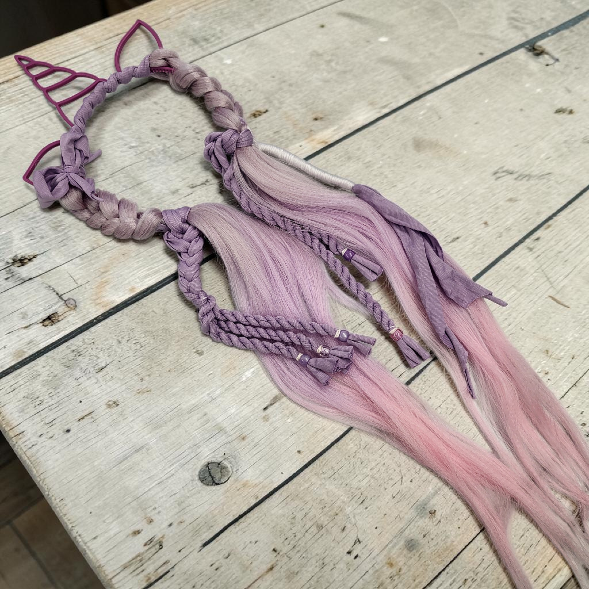 Mermaid Hair - Fun Festival Hair Extension Ties