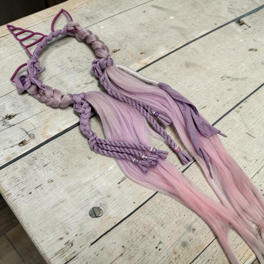 Mermaid Hair - Fun Festival Hair Extension Ties