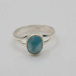 Ring - 925 Sterling Silver - Larimar