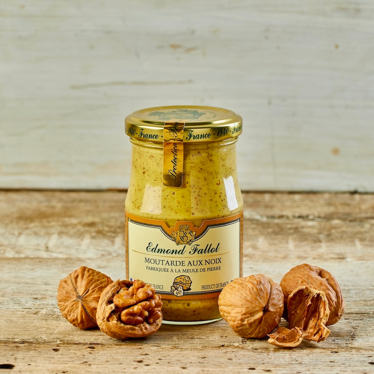 Edmond Fallot — Moutarde de Dijon aux Noix (210ml)