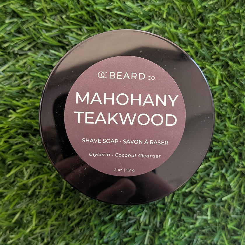 Mahogany Teakwood Shave Soap